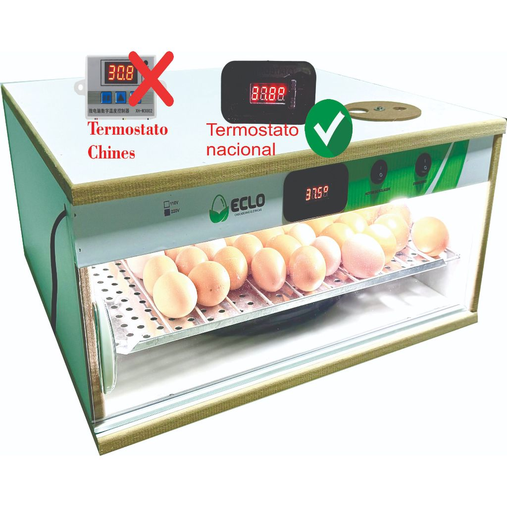 Chocadeira Automática 50 Ovos De Galinha + Ovoscópio - Eclo
