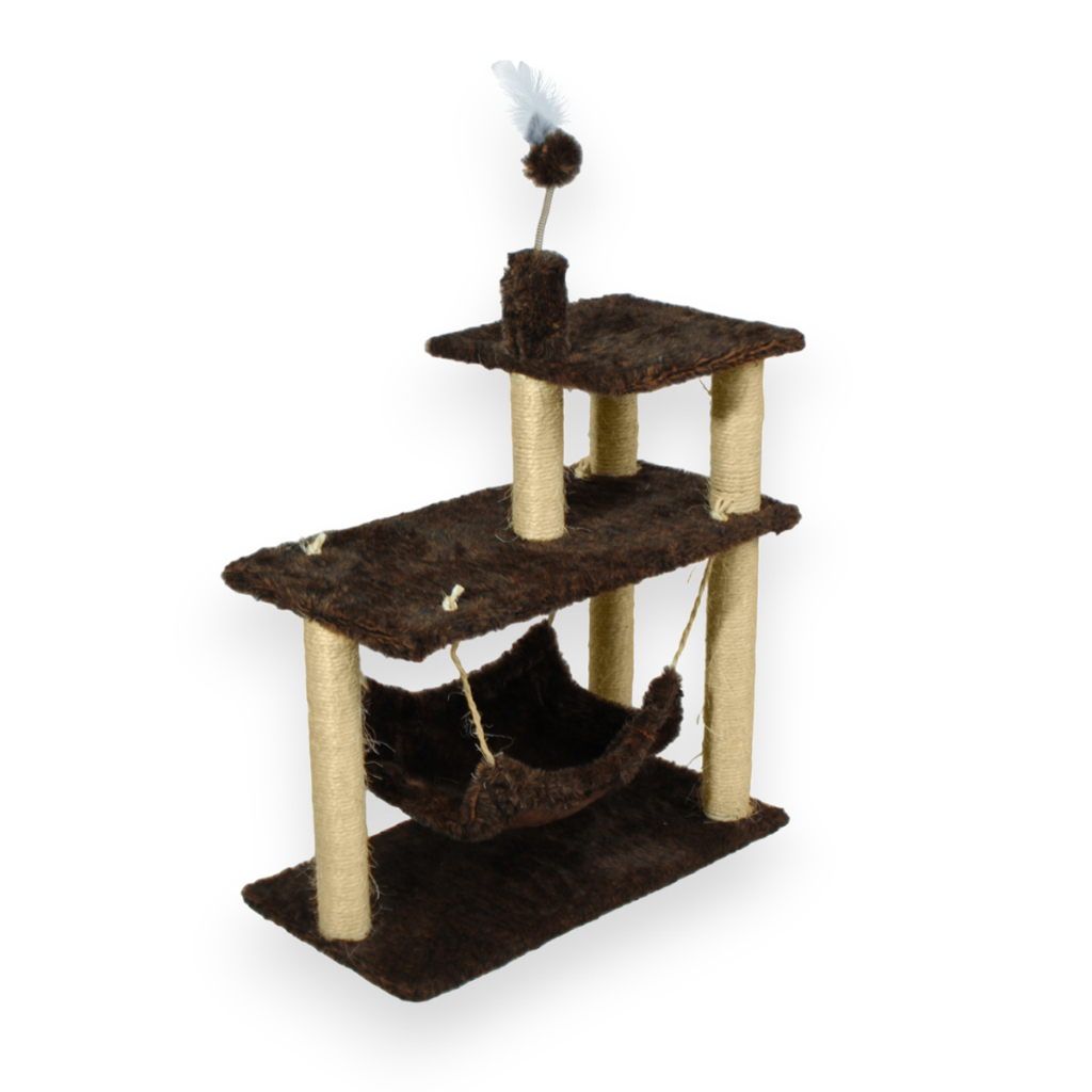 Arranhador Para Gatos 3 Bases - Miupet