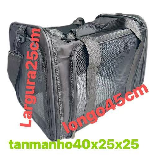 Bolsa De Viajem Para Transporte Pet Para Cães E Gatos Avião--A1711((tamanho40*25*25) - Pet Caixas