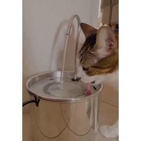 Bebedouro Para Gatos 2,0 Litros - Modelo em Alumínio - BIVOLT