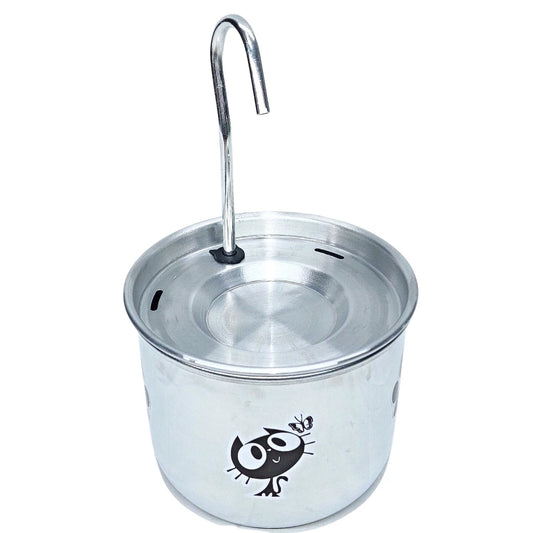 Bebedouro Para Gatos 2,0 Litros - Modelo em Alumínio - BIVOLT