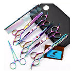 Kit Banho e Tosa Profissional Aspirador + Secador + Soprador + Mesa + 8 Tesouras