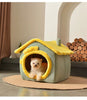 Casa Para Cães E Gatos, Mantenha Aquecido, Adequada Para Todas As Estações, Lavável Removível, Suprimentos Para Animais