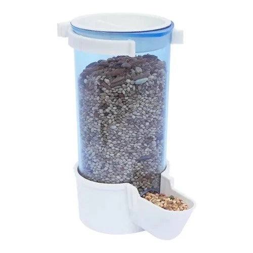 Kit Comedouro automático de sementes 220ml + Bebedouro Automático 300ml - Aves e Calopsitas