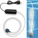 Bomba De Oxigênio/Ar Compressor Filtro USB Portátil Para Aquario De Peixes 12v Silencioso