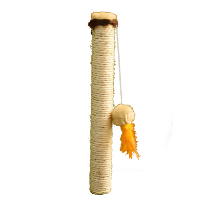 Reposição De Poste Sisal Arranhador Para Gatos - Tubão Com Bolinha Miupet