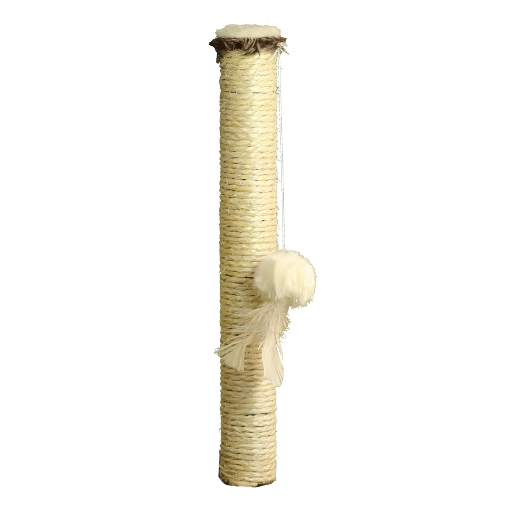 Reposição De Poste Sisal Arranhador Para Gatos - Tubão Com Bolinha Miupet