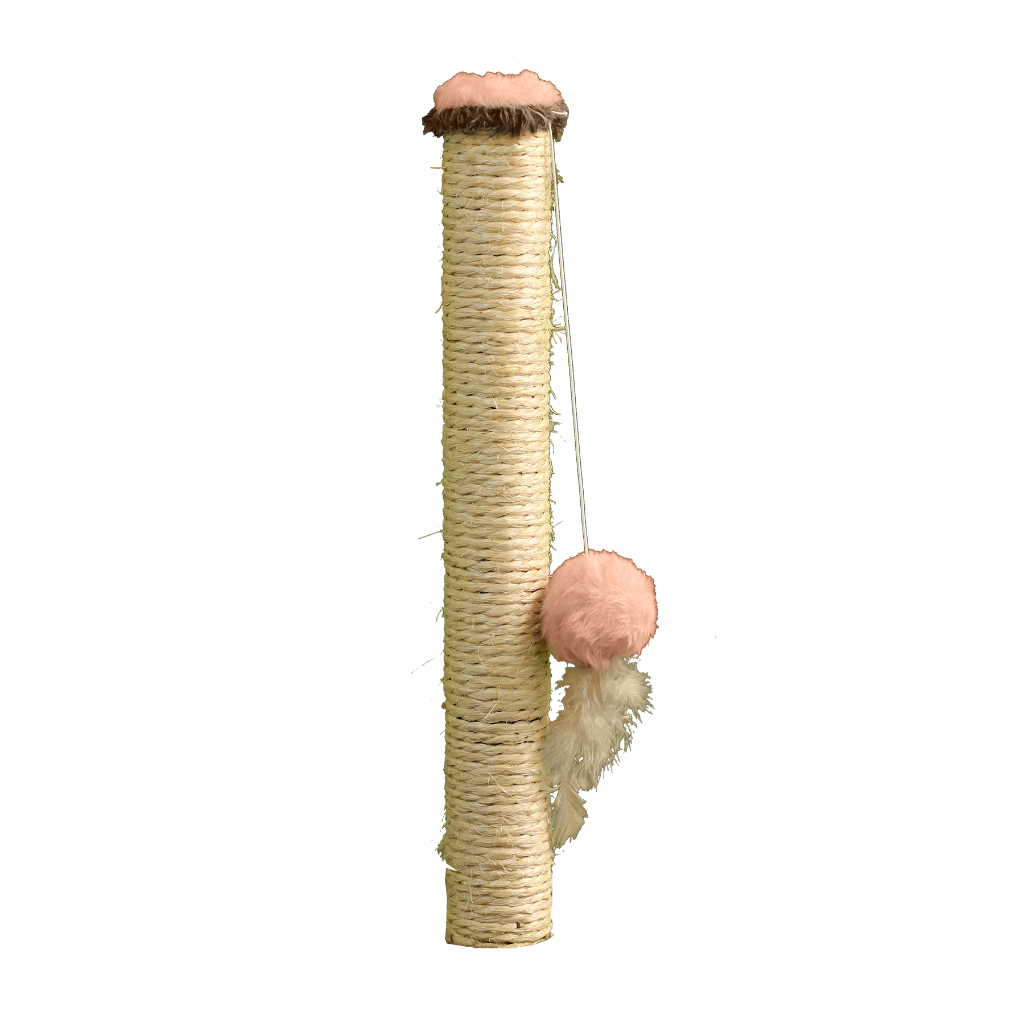 Reposição De Poste Sisal Arranhador Para Gatos - Tubão Com Bolinha Miupet