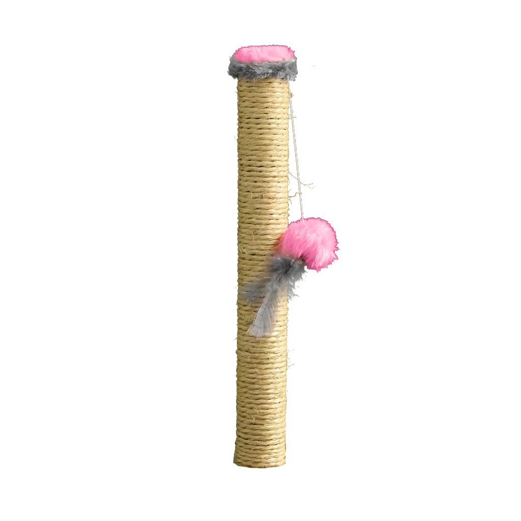 Reposição De Poste Sisal Arranhador Para Gatos - Tubão Com Bolinha Miupet