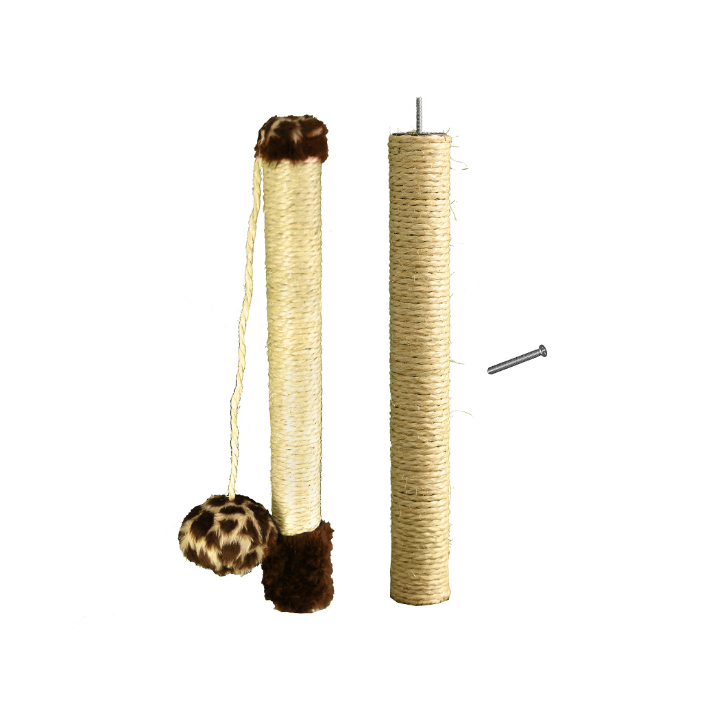 Kit Reposição Sisal E Brinquedo Poste Grande Miupet