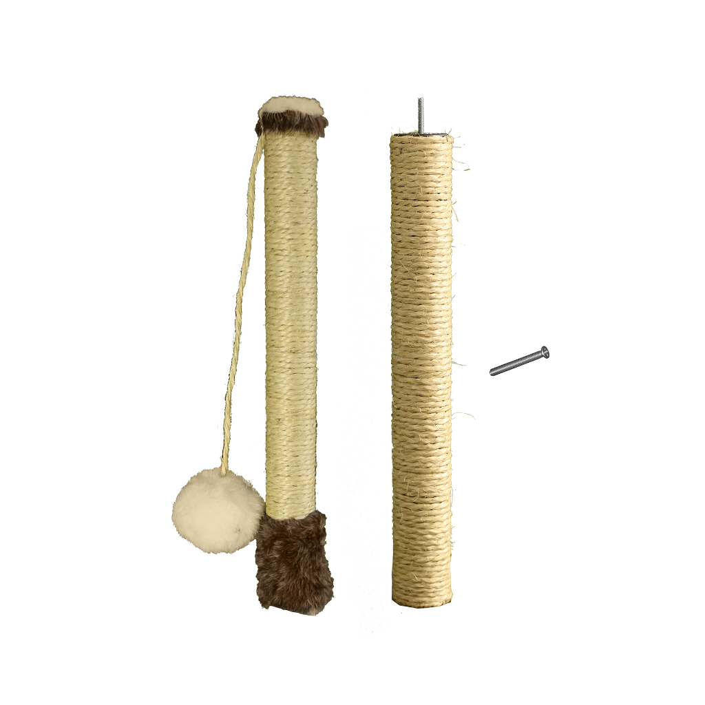 Kit Reposição Sisal E Brinquedo Poste Grande Miupet