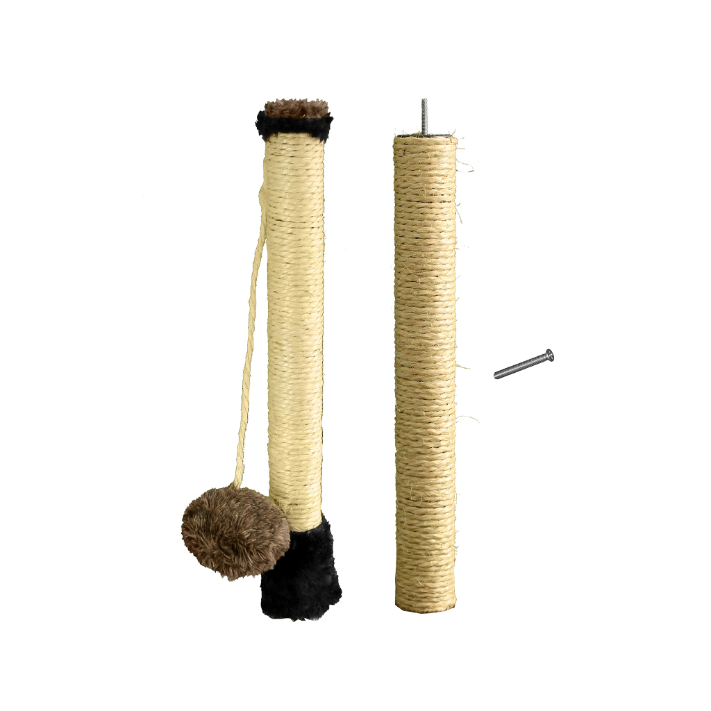 Kit Reposição Sisal E Brinquedo Poste Grande Miupet
