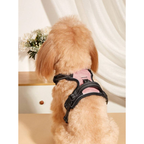 Peitoral Coleira Super Reforçada Refletiva C/ Regulagem Cachorro Grande e Médio Porte Passeio Pet LR-0189