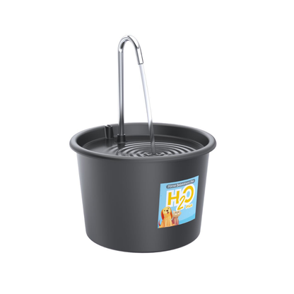 Fonte Bebedouro H2O Plus Para Cães E Gatos De 1.5 Litros Com Torneira Inox