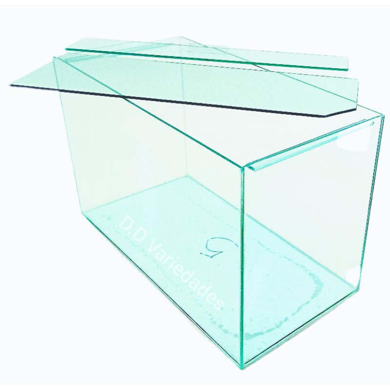 aquário 40x20x25 18 litros para peixes Ornamentais e bettas beteiras
