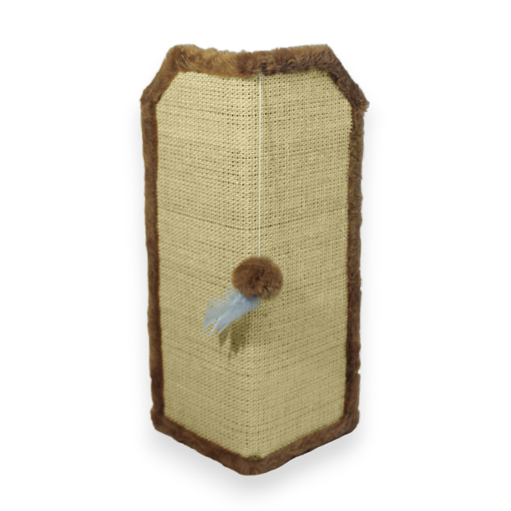 Arranhador Gato Proteção Canto De Sofá Base Interna Brinquedo KIT 2 Unidades - Miupetz Store