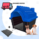 Casinha Pet Cachorro N2 + Caminha Pequenas Raças Casa Cães Gatos Conforto