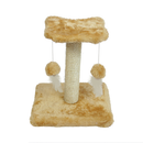 Arranhador para gato poste de sisal com Duas Bolinhas - MIUPET