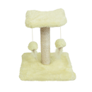 Arranhador para gato poste de sisal com Duas Bolinhas - MIUPET