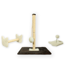 Kit dois Arranhador de Sisal Gato e Brinquedo Mola Maluca MIUPET