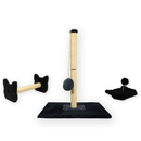 Kit dois Arranhador de Sisal Gato e Brinquedo Mola Maluca MIUPET