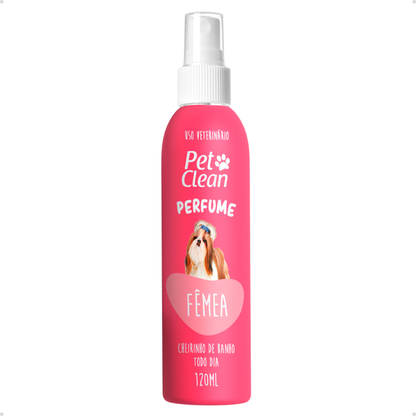 Perfume para Cachorro e Gato Pet Clean - 120 ml - Pet Caixas