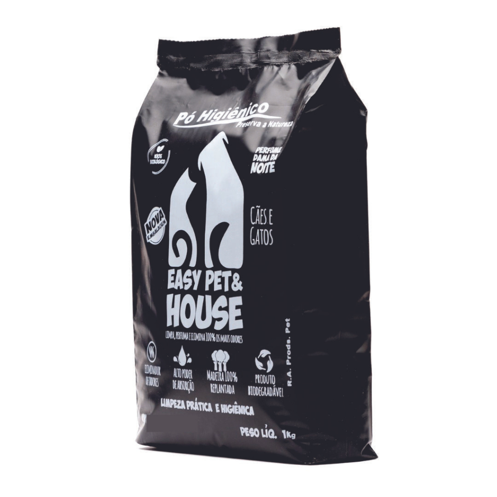 Pó Higiênico Eliminador De Odores Easy Pet & House 1 Kg