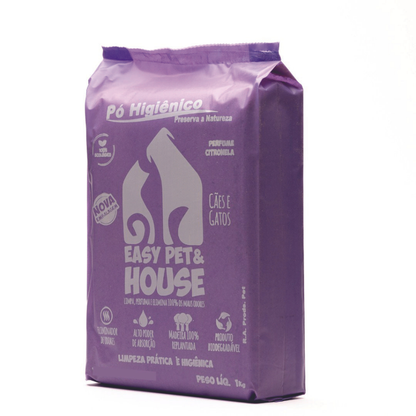 Pó Higiênico Eliminador De Odores Easy Pet & House 1 Kg