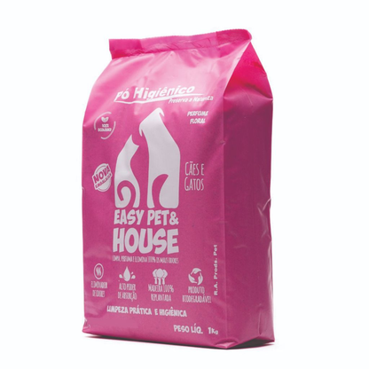 Pó Higiênico Eliminador De Odores Easy Pet & House 1 Kg