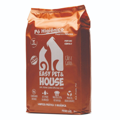 Pó Higiênico Eliminador De Odores Easy Pet & House 1 Kg