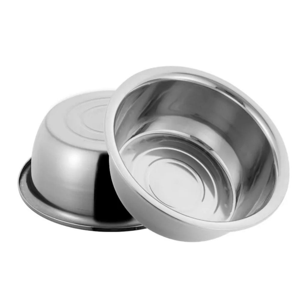 Vasilha Comedouro pote tigela inox para cães e gatos pet cachorro