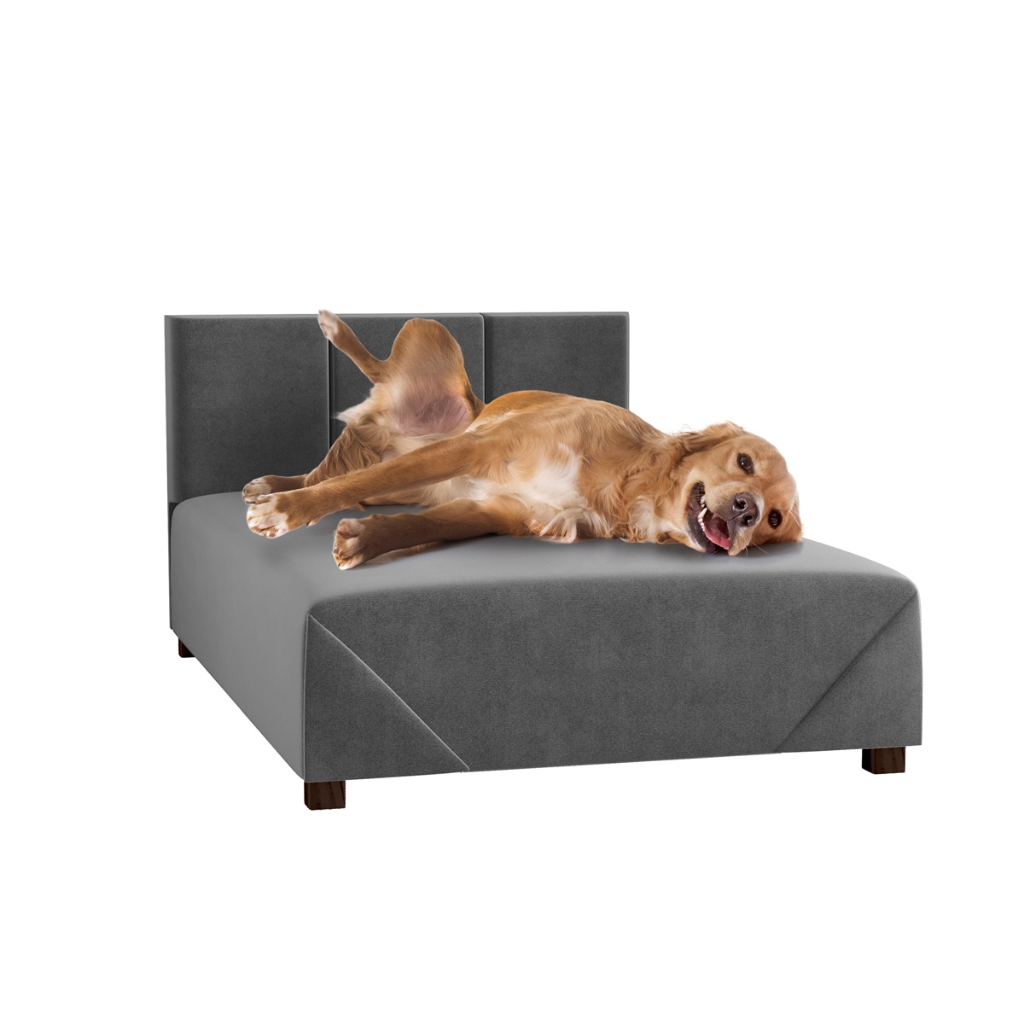 Cama Box Pet D28 Suede 80 E 60Cm