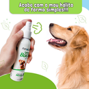 Spray Bucal p/ Cães Gatos Combate Mau Hálito Pet Clean 120ml