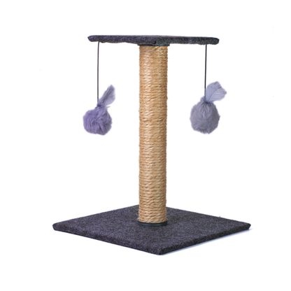 Arranhador Para Gatos Poste Com Brinquedo Gato Duplo Exclusivo
