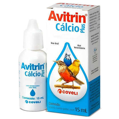 Avitrin Calcio Plus 15Ml Para Aves Suplemento Vitaminico