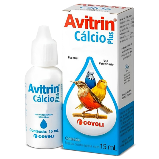Avitrin Calcio Plus 15ml Para Aves Suplemento Vitaminico