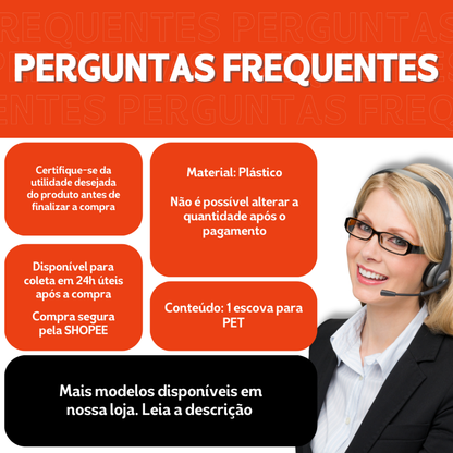 Escova Removedora Rasqueadeira Tira Pelos Mortos - Pet, Animais, Gato - BNVT