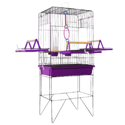 Viveiro Gaiola Calopsita Gaiolas Para Pássaros Aves Triplex Jel Plast Grande (Atenção Dois Modelos No Anúncio)