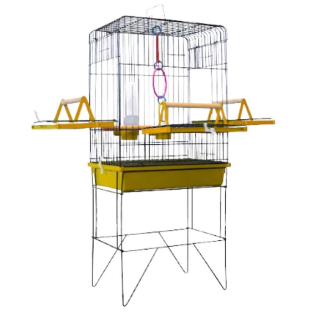 Viveiro Gaiola Calopsita Gaiolas Para Pássaros Aves Triplex Jel Plast Grande (Atenção Dois Modelos No Anúncio)
