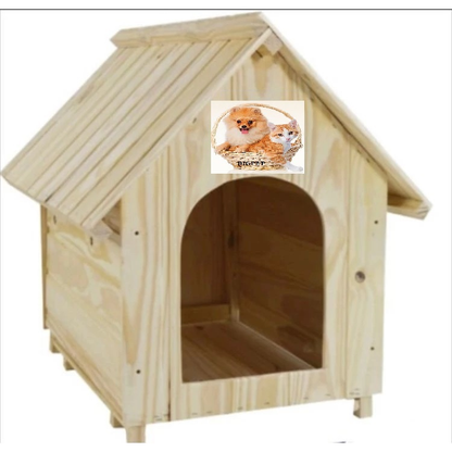 CASA PETHOUSE MADEIRA PINUS Nº 7 Cachorro Porte Grande