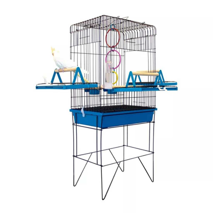 Viveiro Gaiola Calopsita Gaiolas Para Pássaros Aves Triplex Jel Plast Grande (Atenção Dois Modelos No Anúncio)