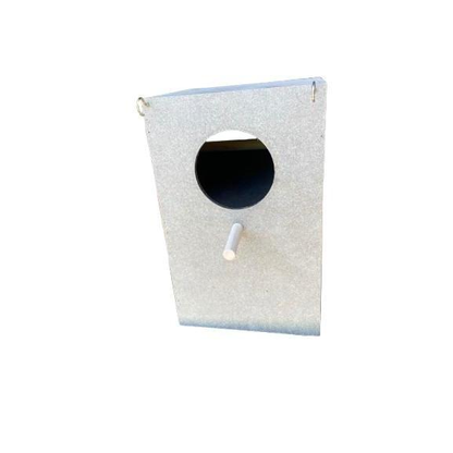 Ninho Vertical MDF Pstacídeos Para Calopsita Ring Neck Rosela Red Rumped Agapornis Gaiola e Viveiro
