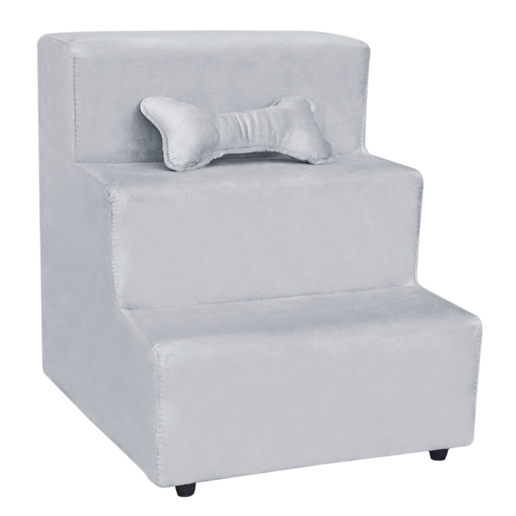 Escada Para Cachorro Gato Pet 3 Degraus