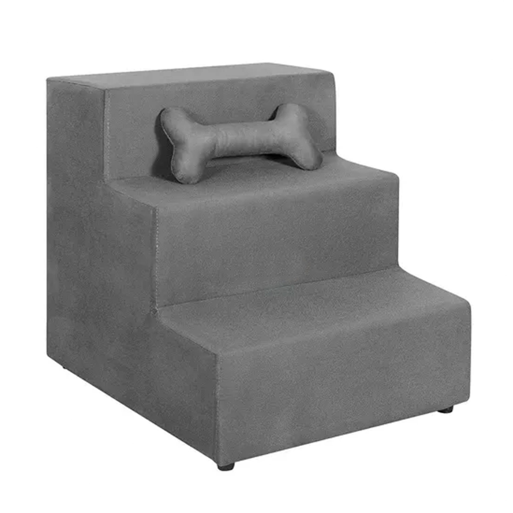 Escada Para Cachorro Gato Pet 3 Degraus