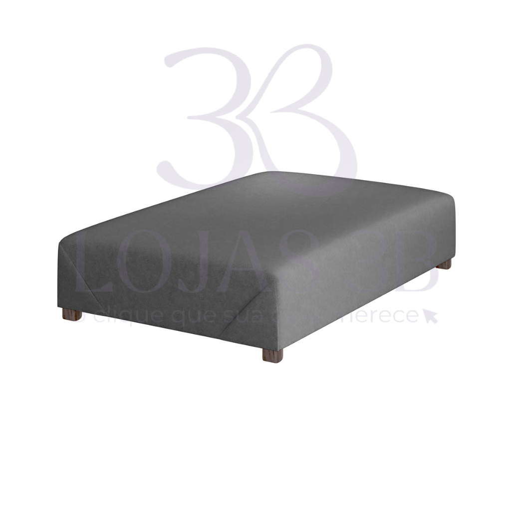 Cama Box Pet D28 Suede 80 E 60Cm
