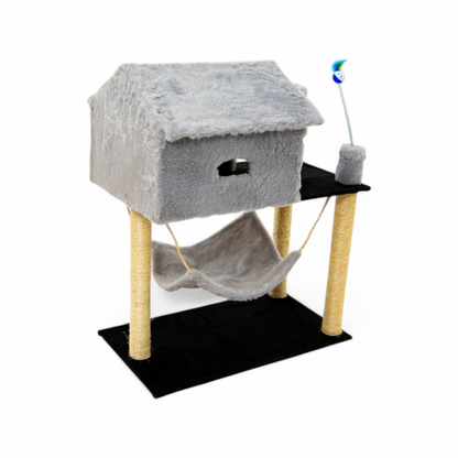 Arranhador Para Gatos Com Casinha Playground