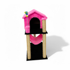 Aranhador Para Gatos Com Casinha e 2 Brinquedos