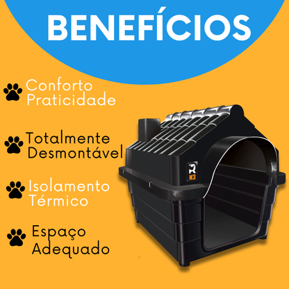 Casinha De Cachorro N 4 Pet Para Cachorro Pequeno e Médio Porte