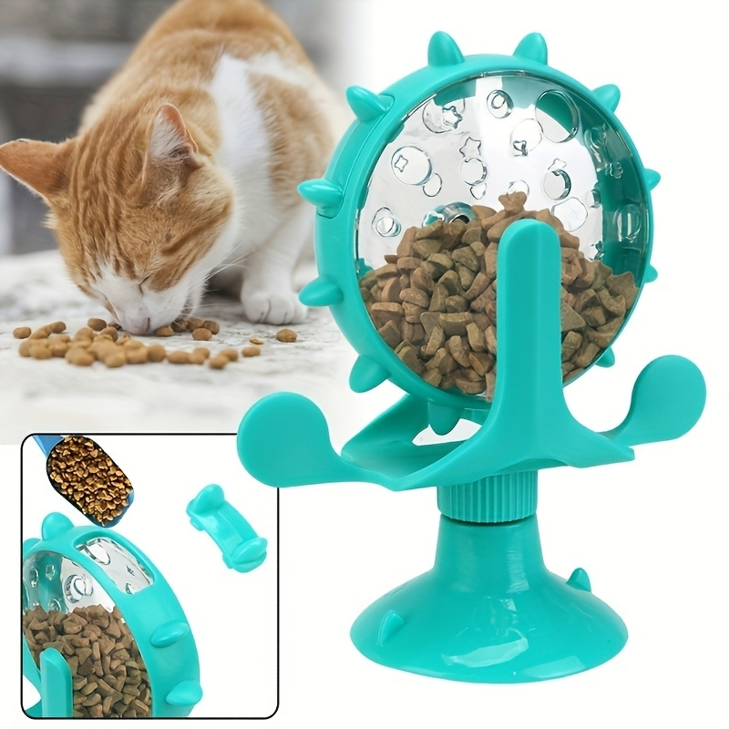 Brinquedo Interativo De Quebra-Cabeça Para Animais De Estimação, Alimentador Lento Para Gatos E Cachorros