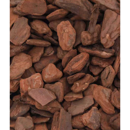 Casca De Pinus Natural P Ou M Decoração Jardinagem Semi Polida 3L Ate 40Litros Gold Plant